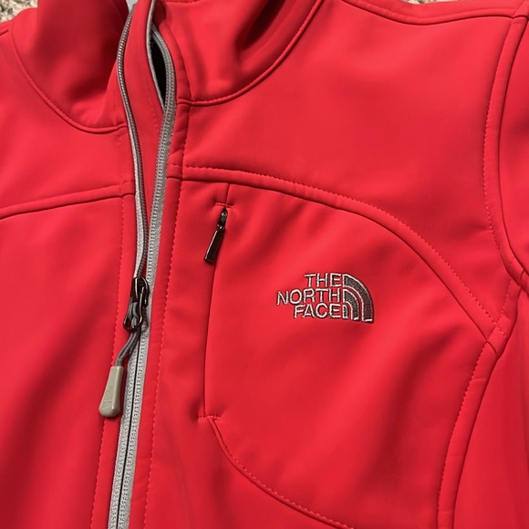 Pink/Red North Face Jacket - Picture 2 of 7
